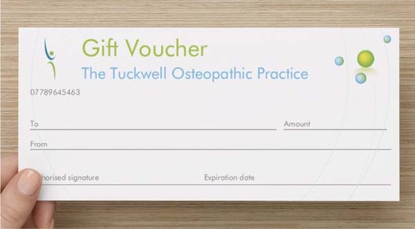 Tuckwell Osteopath Gift Voucher